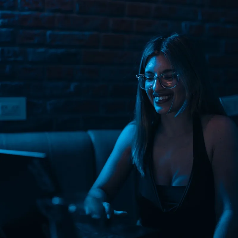An overseas owner managing a property over video call